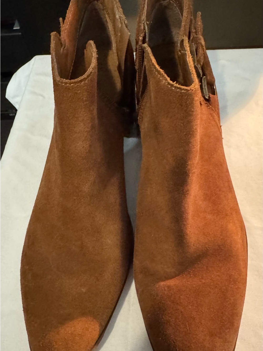 Women’s 11 Sonoma Suede Whiskey Ankle Boots